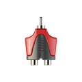 Roxtone RPAN310 Adaptador 2 jack RCA a 1 plug RCA
