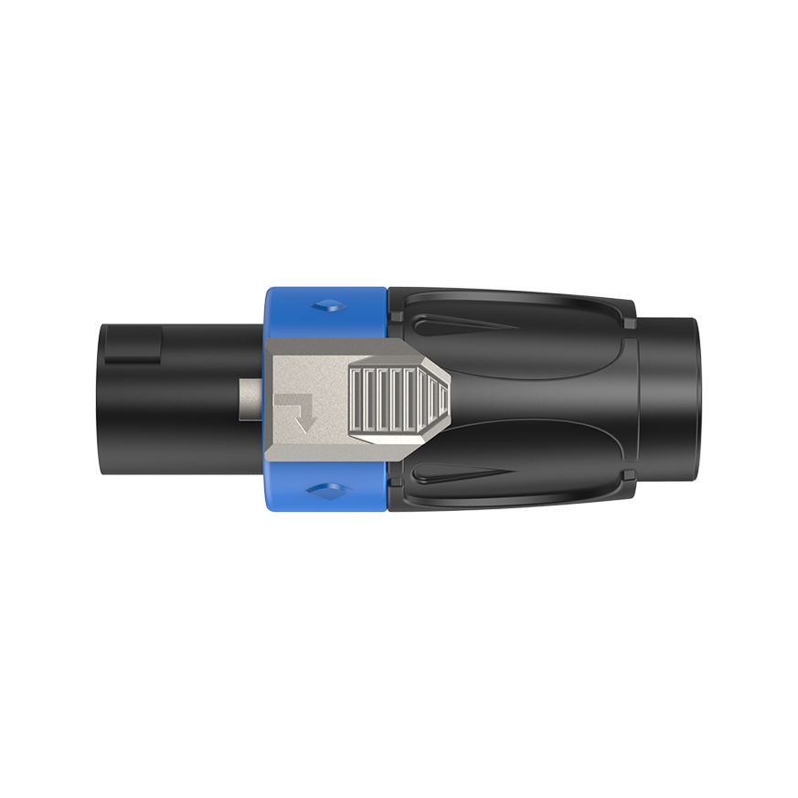 Roxtone RS4F-N-BU Conector Speak On 4 polos contactos niquelados