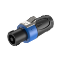 Roxtone RS4F-N-BU Conector Speak On 4 polos contactos niquelados