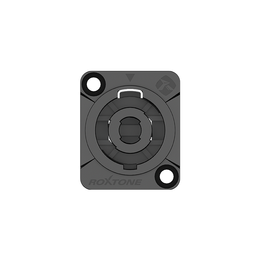Roxtone RS4MD-T Conector Speak On de chasis cuadrado plástico 4 polos
