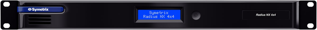 Symetrix Radius NX 4x4 Procesador DSP con USB y Dante