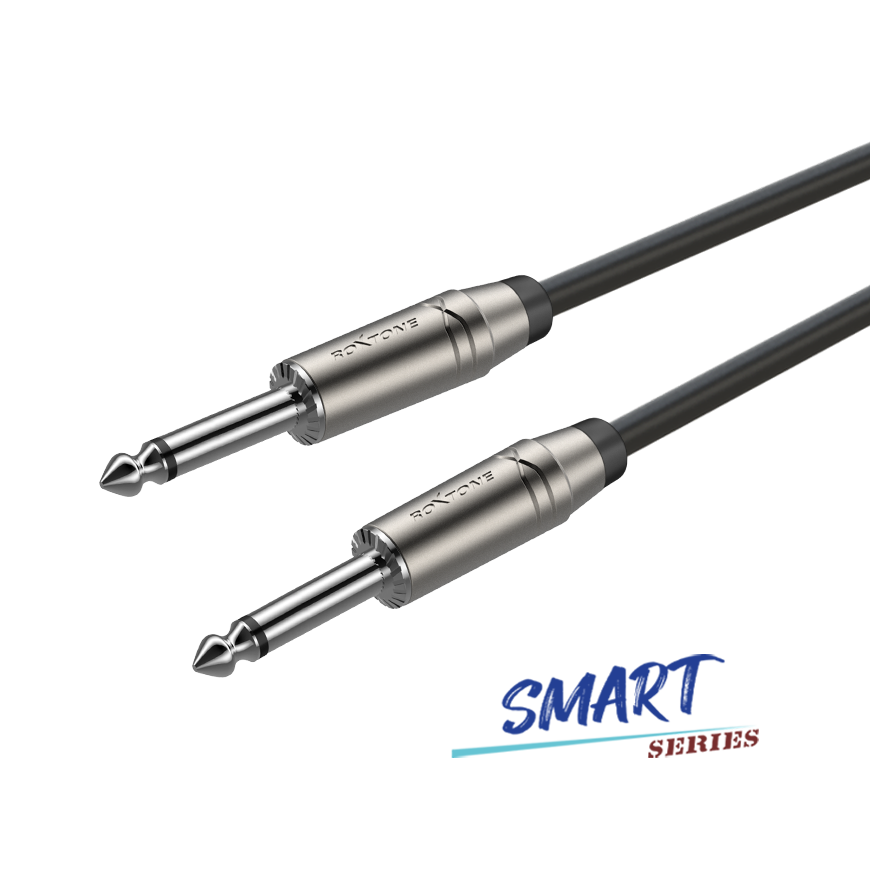 Roxtone SGJJ100L1 Cable para instrumento TS 6.3 mm a TS 6.3 mm 1 m