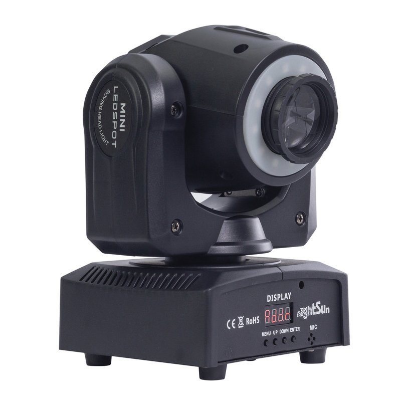 Nightsun SPB418 Cabeza móvil mini foco con tira LED