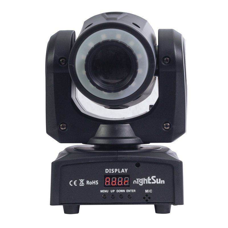 Nightsun SPB418 Cabeza móvil mini foco con tira LED