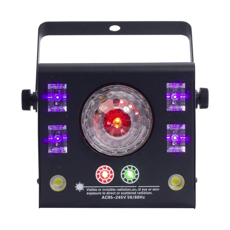 Nightsun SPG609 Luz LED multiefectos 3 en 1 14 canales