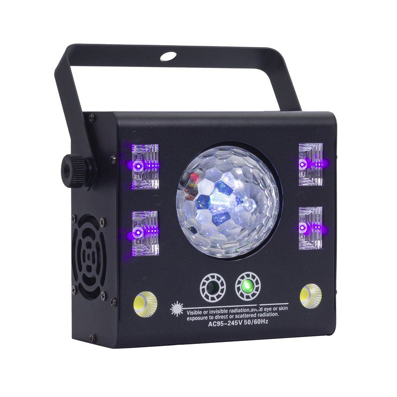 Nightsun SPG609 Luz LED multiefectos 3 en 1 14 canales