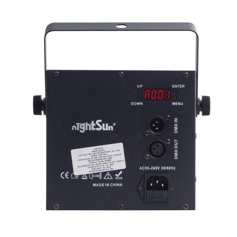 Nightsun SPG609 Luz LED multiefectos 3 en 1 14 canales