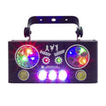 Nightsun SPG610A Luz LED multiefectos 5 en 1 14 canales