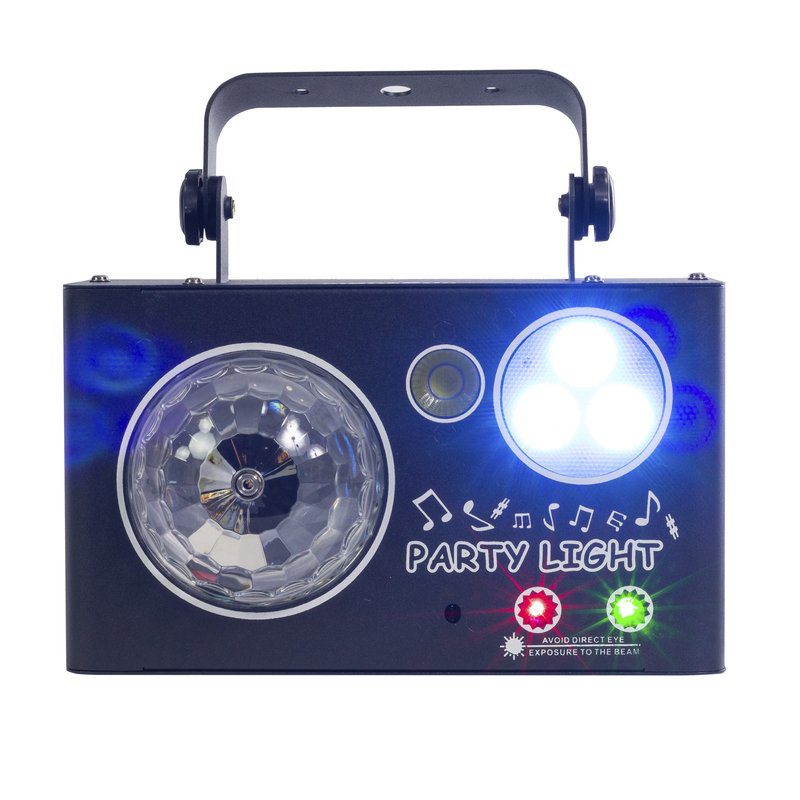 Nightsun SPG610B Luz LED multiefectos 4 en 1 14 canales