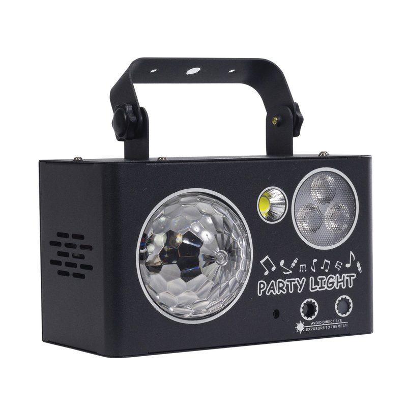 Nightsun SPG610B Luz LED multiefectos 4 en 1 14 canales