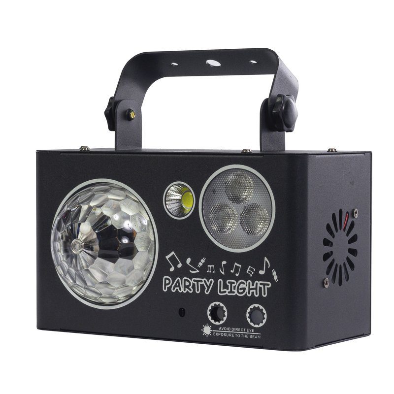 Nightsun SPG610B Luz LED multiefectos 4 en 1 14 canales