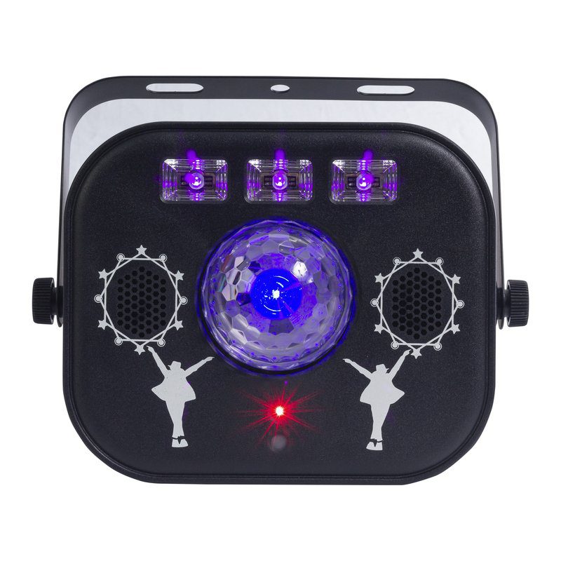 Nightsun SPG615 Luz LED multiefectos 5 en 1 13 canales