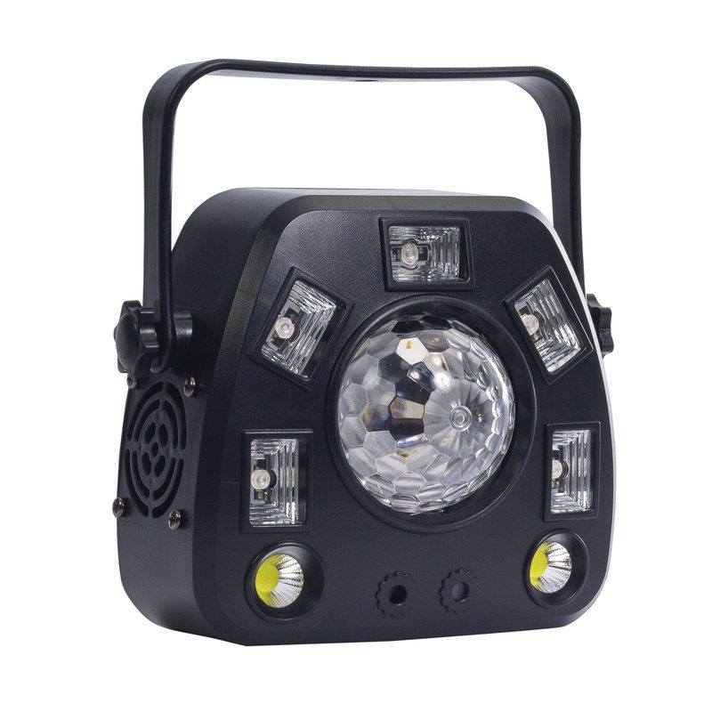 Nightsun SPG608A Luz LED multiefectos 4 en 1 14 canales