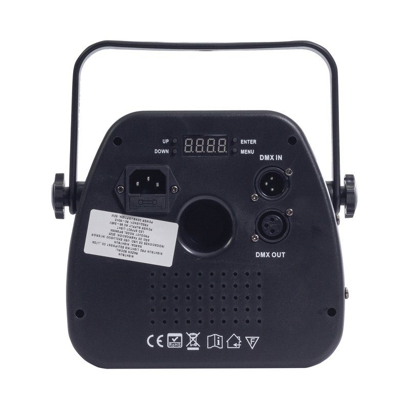 Nightsun SPG608A Luz LED multiefectos 4 en 1 14 canales