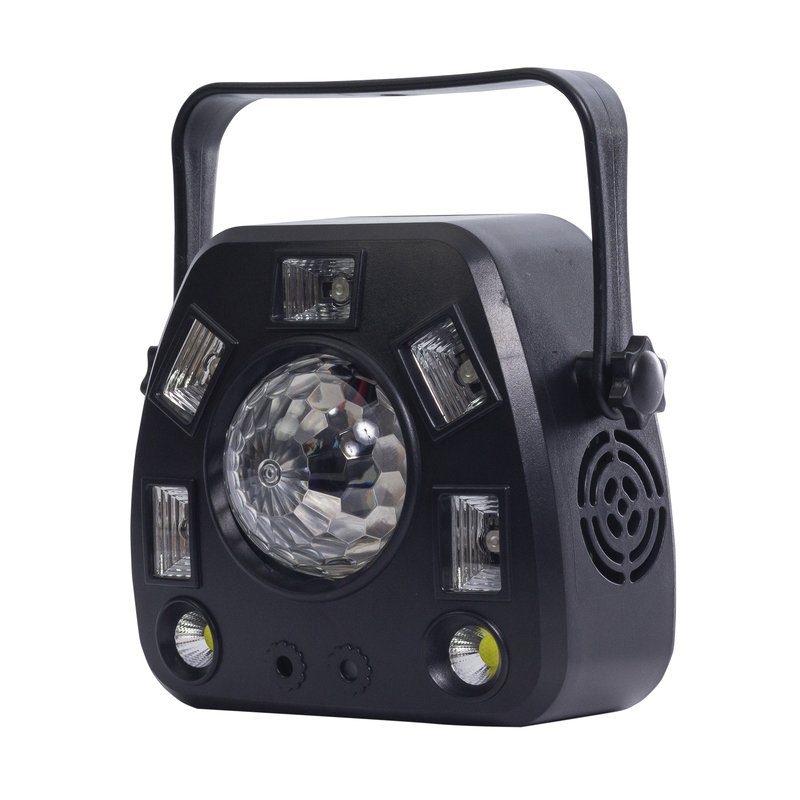 Nightsun SPG608A Luz LED multiefectos 4 en 1 14 canales