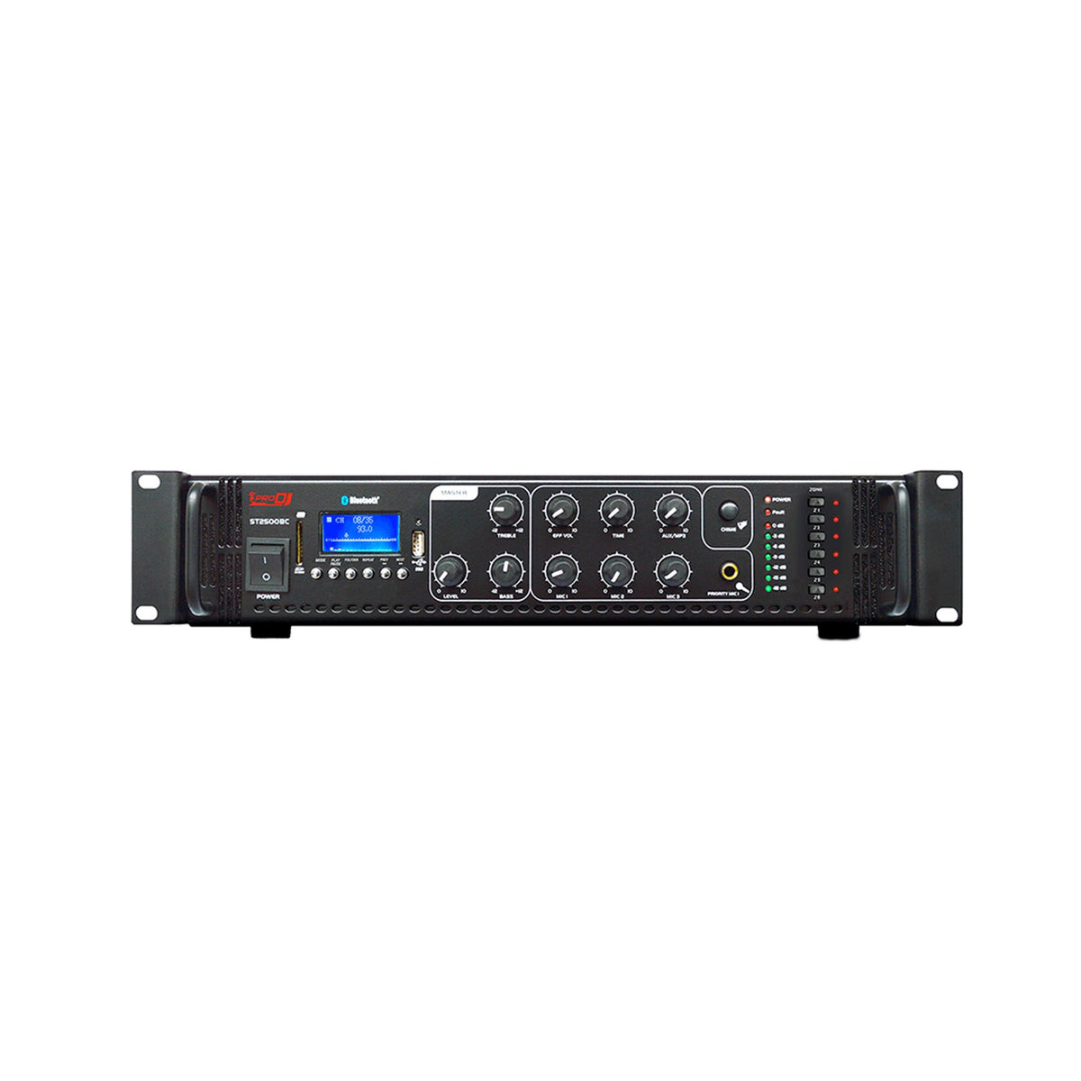 Pro DJ ST2500BC Amplificador ambiental 6 zonas 500 W