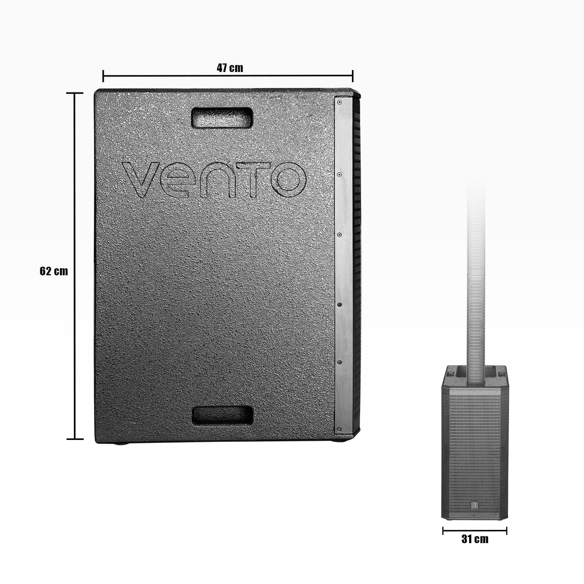 Vento LIVE 10X Sistema de altavoces en columna activo 500 W