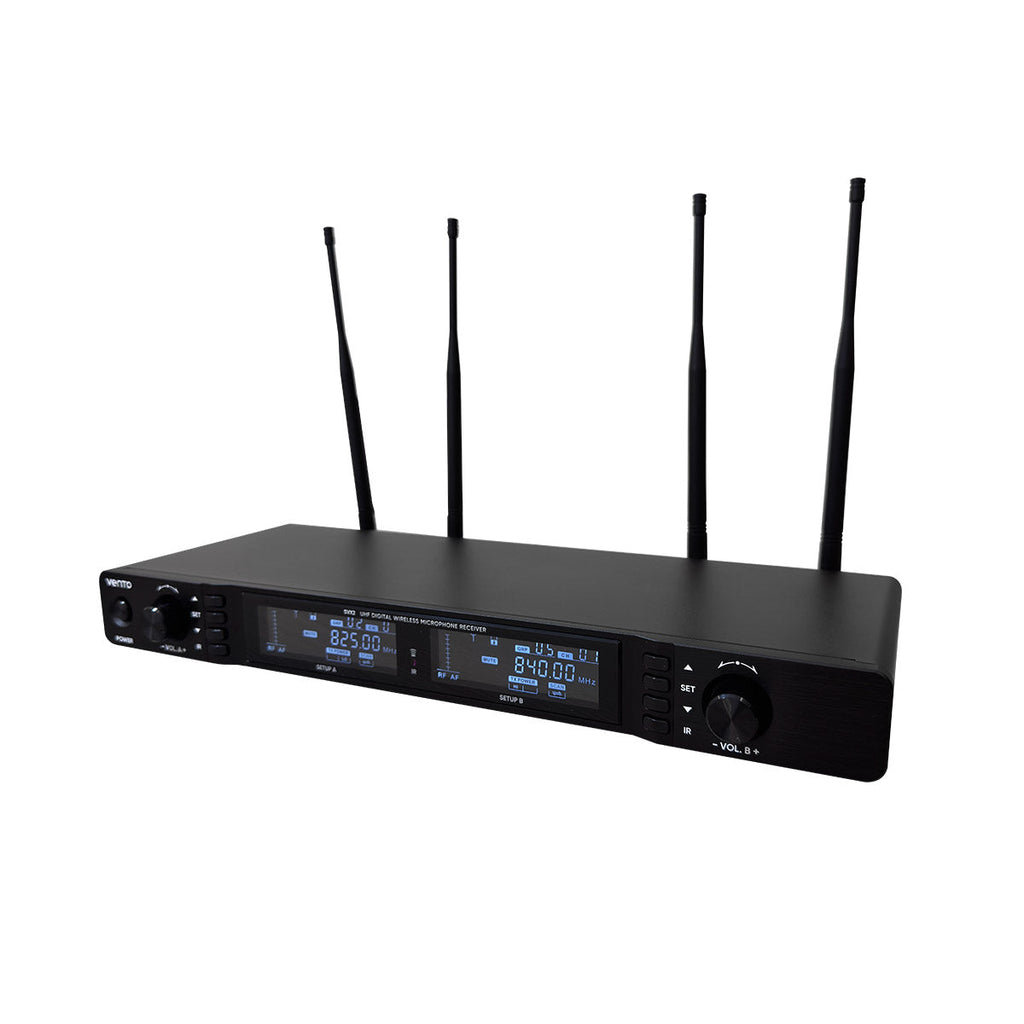 Vento SVX2 Sistema de micrófono inalámbrico dual UHF True Diversity