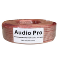 AudioPro TSC-2X16 Cable transparente para parlante rollo 100 m