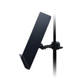 Superfix XMSA121B Atril para partituras ajustable en aluminio con abrazadera 360°