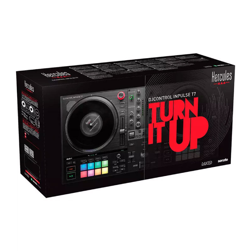 Hercules DJControl Inpulse T7 Controladora DJ platos motorizados 7 pulgadas
