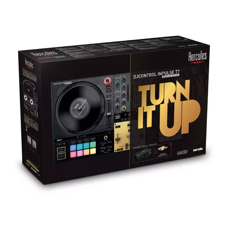 Hercules DJControl Inpulse T7 Premium Edition Controladora DJ platos motorizados