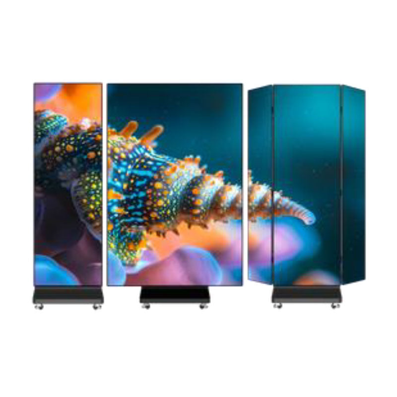 VA ProLED Tótem triple plegable LED pitch 2.5 indoor
