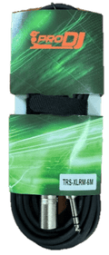 Pro DJ TRS-XLR/6M Cable de audio TRS a XLR 6 m