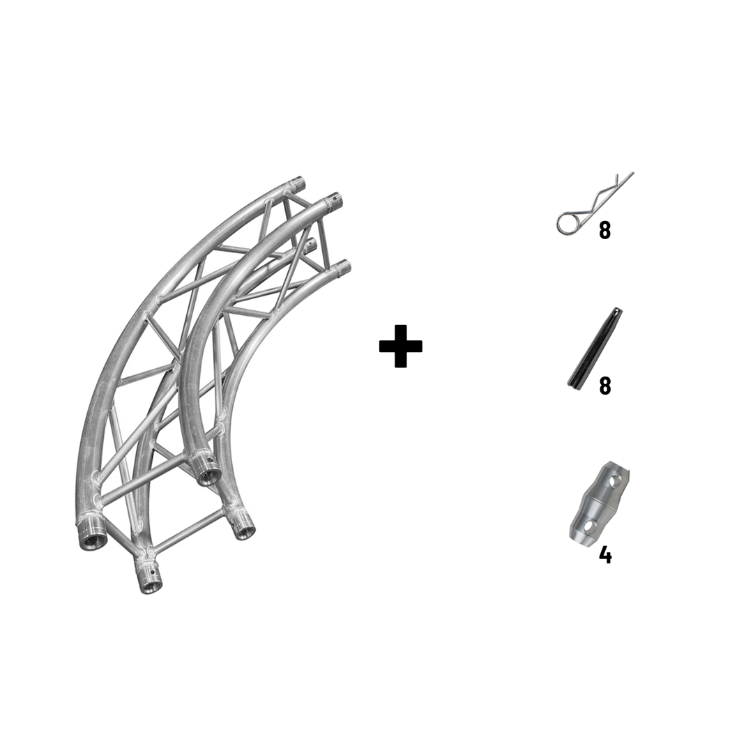 Vento VTS294-CIRCLE-2M Tramo circular de truss 290x290 2 m