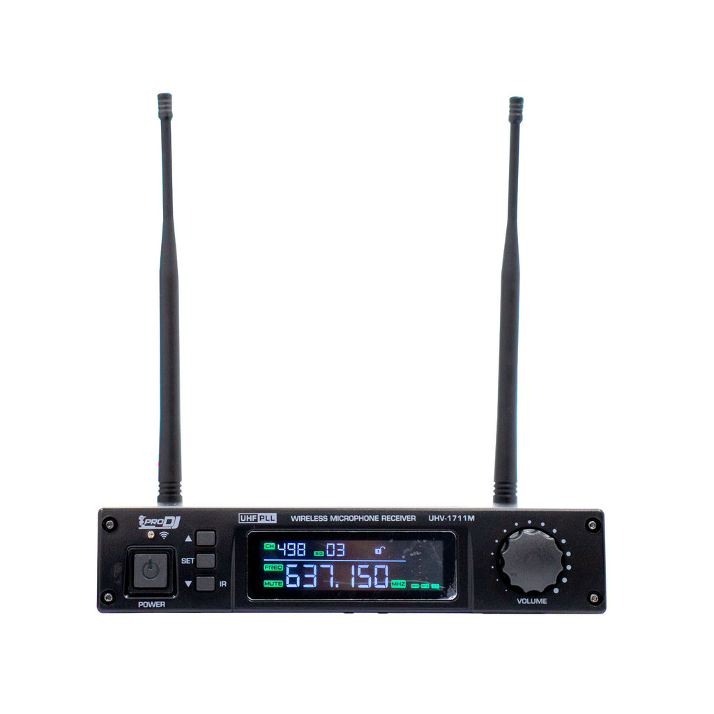 Pro DJ UHV-1711M Micrófono inalámbrico de mano USB-C