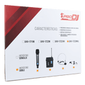 Pro DJ UHV-1722MHL Kit micrófono inalámbrico bodypack