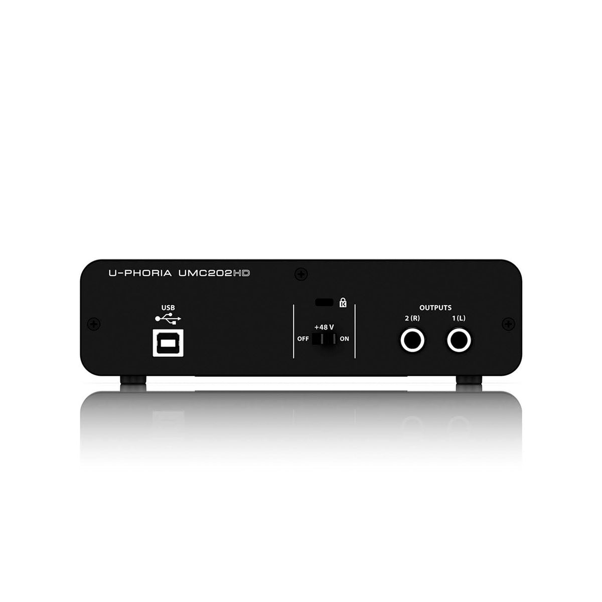 Behringer UMC202HD Interfaz USB 2 entradas Midas HD