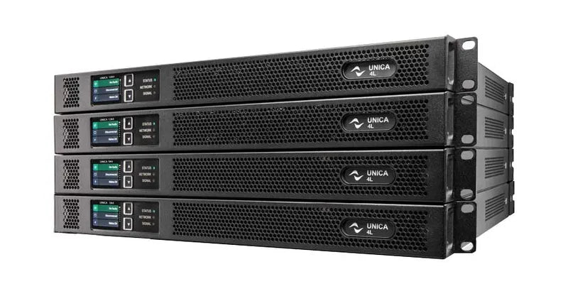 Powersoft Unica 12K4 Amplificador de potencia 4 canales 12000 W Dante/AES67 PoE DSP