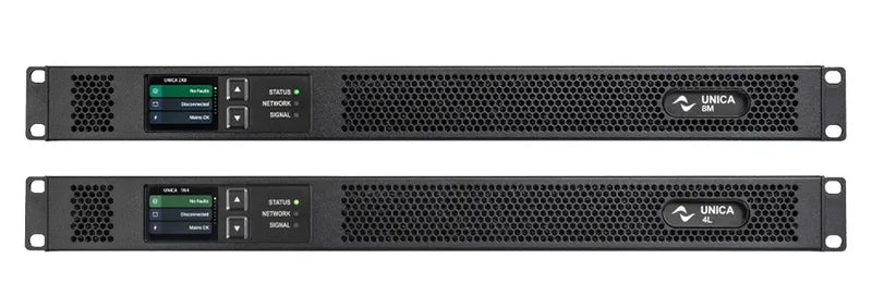 Powersoft UNICA 8K8 Amplificador de instalación 8 canales 8000 W con DSP y Dante