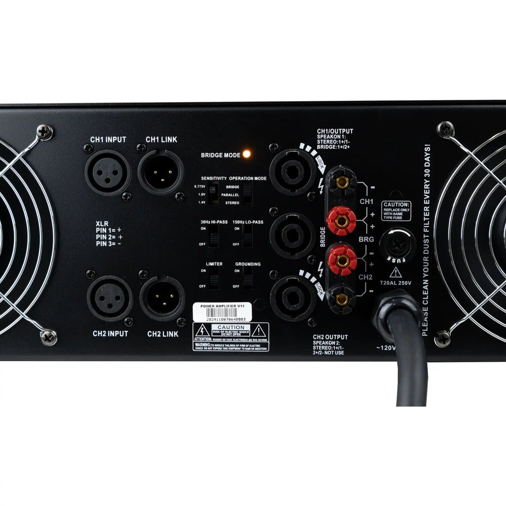 Pro DJ V11 Amplificador de potencia clase H 4000 W