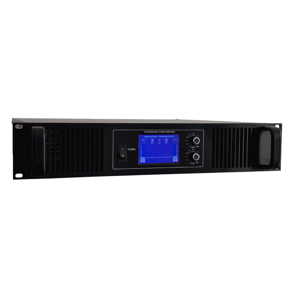 Vento V4002X Amplificador estéreo clase H con crossover 850 W