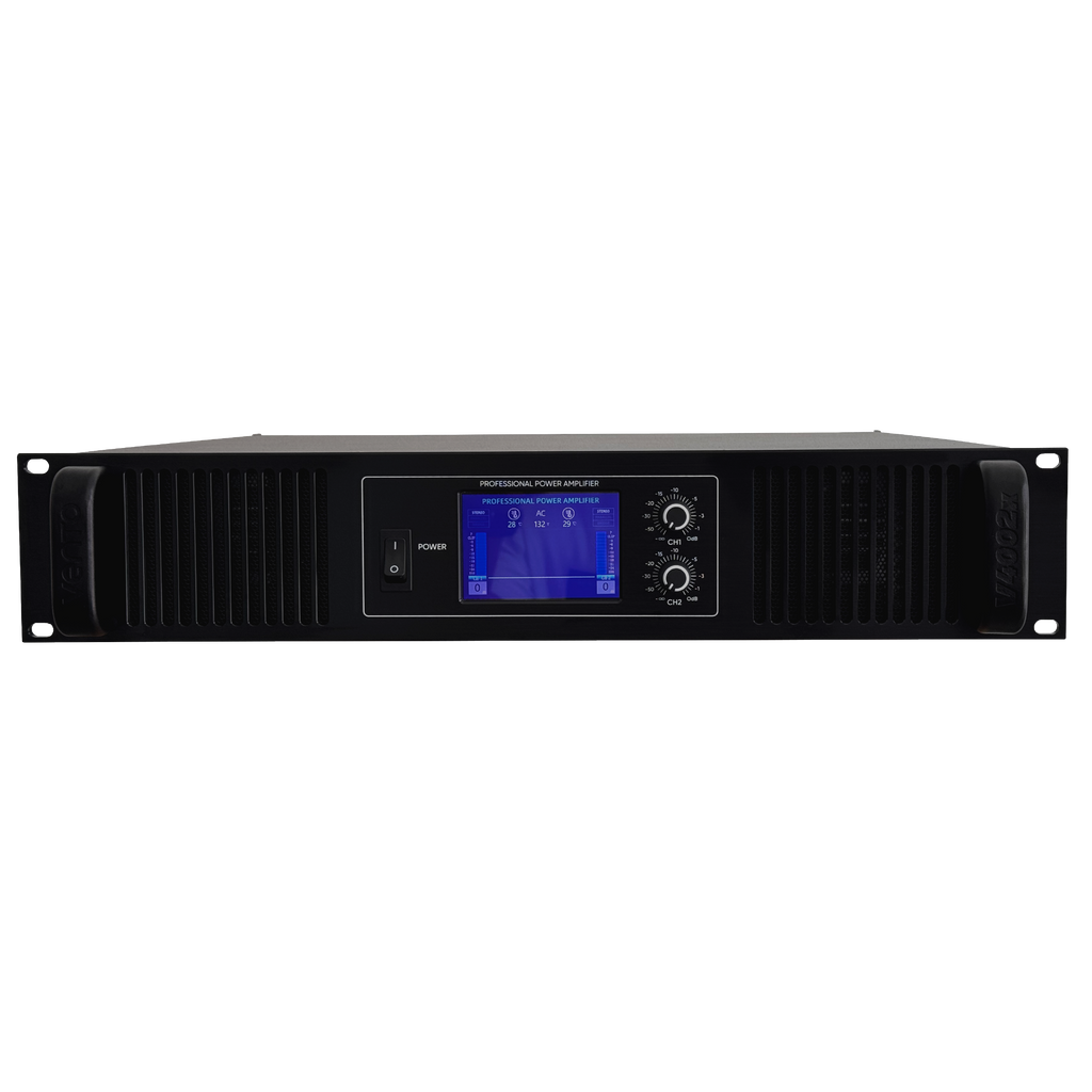 Vento V4002X Amplificador estéreo clase H con crossover 850 W