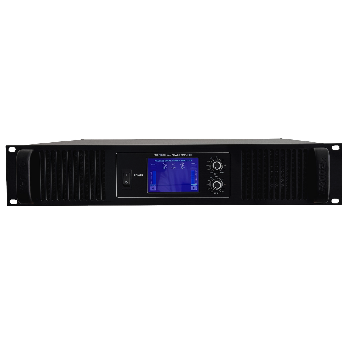 Vento V4002X Amplificador estéreo clase H con crossover 850 W