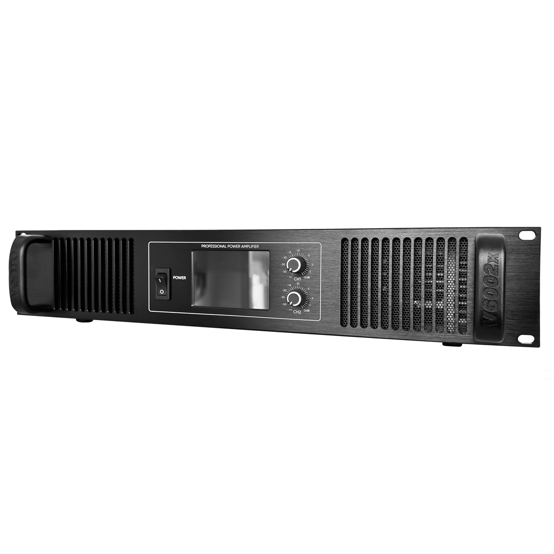 Vento V6002X Amplificador estéreo clase H con crossover 1200 W