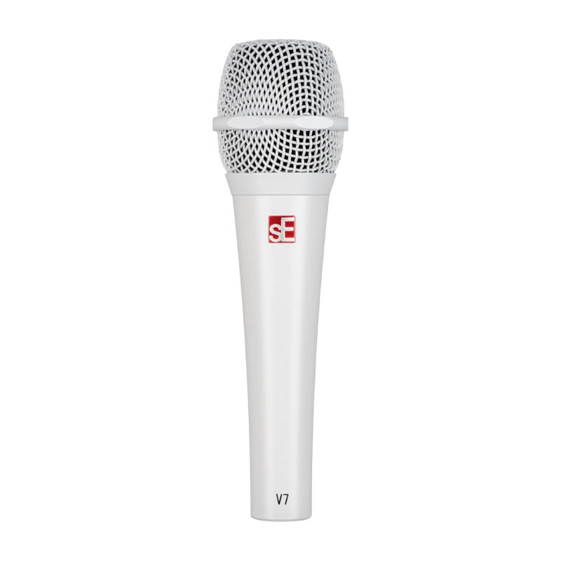 sE Electronics V7 White Micrófono dinámico supercardioide acabado blanco