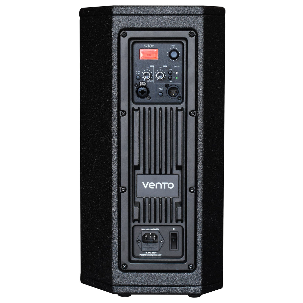 Vento W10X Cabina activa madera 10"