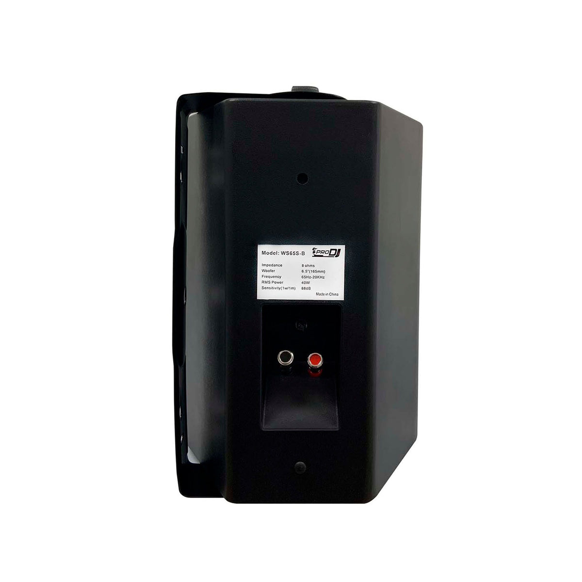 Pro DJ WS65S-B Parlante de pared 6.5" 40 W (par)