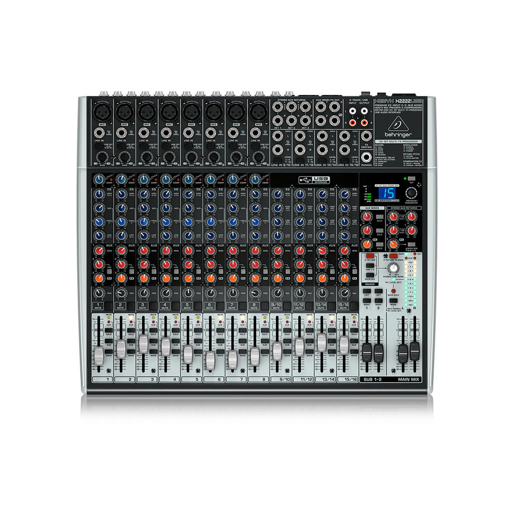 Behringer X2222USB Mezclador análogo 8 canales USB
