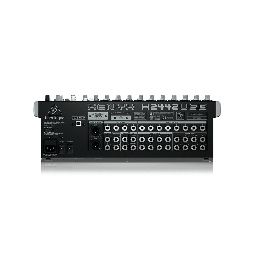 Behringer X2442USB Mezclador análogo 10 canales USB