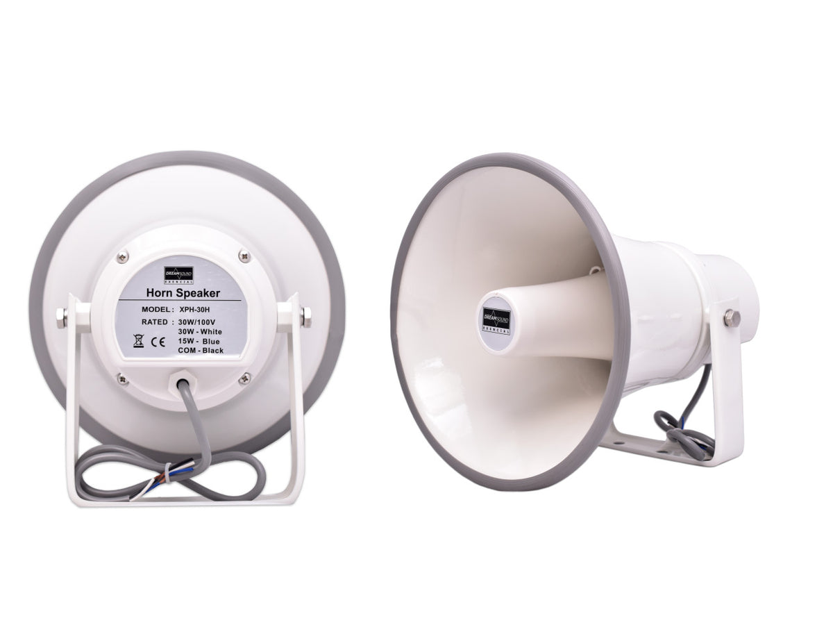 Dream Sound XPH-30H Corneta 30 W IP66 70/100 V blanca