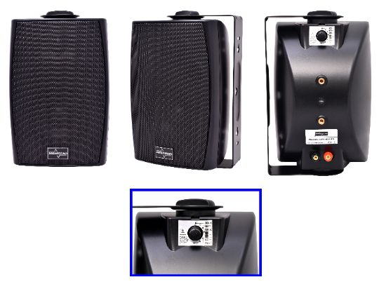 Dream Sound XPM-420HB Parlante de pared 4" 100 V negro