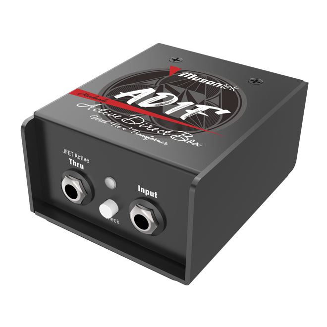 Musontek Caja directa DI activa JFET con phantom 48V
