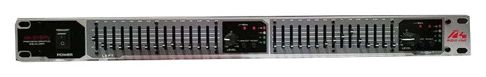 Audio King EQAK215PV Ecualizador gráfico 30 bandas 2 canales