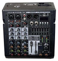 Audio King MXAKTDS4 Mixer 4 canales con DSP de 99 efectos y Bluetooth