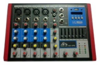 Audio King MXAKVP6 Mixer 6 canales con eco y Bluetooth
